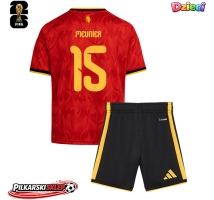 Belgia Thomas Meunier #15 Koszulka Podstawowa dzieci MŚ 2026 Krótki Rękaw (+ krótkie spodenki)
